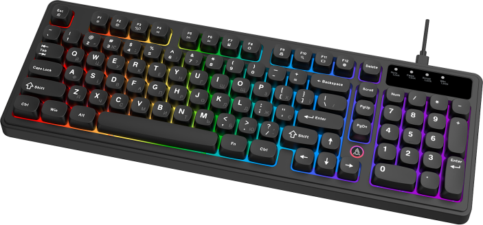 Дротова клавіатура Ajazz AF98 Black (AF98-B)