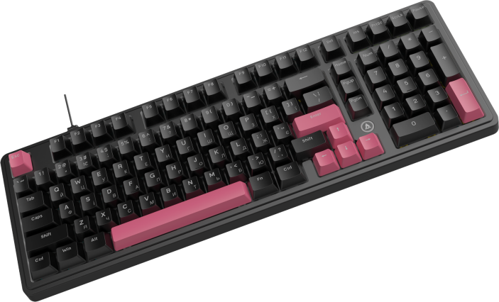Дротова механічна клавіатура Ajazz AK980 Red switches Black Red (AK980-R-BR)