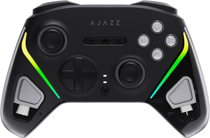 Бездротовий геймпад з док-станцією Ajazz GP100 Set Black (GP100S-B)