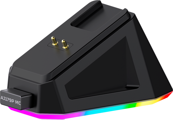 Бездротова ігрова миша Ajazz AJ179P MC Black (AJ179P-MC-B)