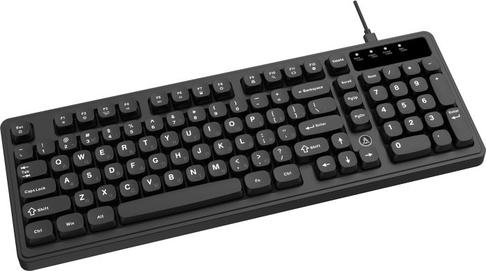 Дротова клавіатура Ajazz AF98 Black (AF98-B)