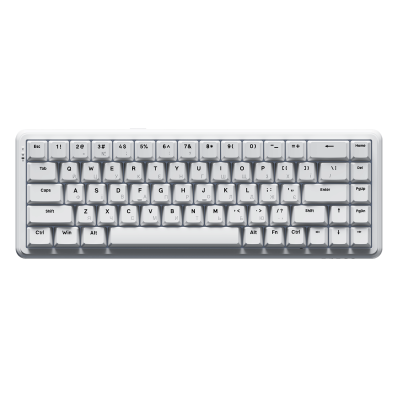 Клавіатура механічна дротова Ajazz AK680 MAX Magnetic Switch RGB USB White