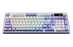 Бездротова механічна клавіатура Ajazz AK980 Clear Sky Switch - Purple (AK980-CS-PWB)