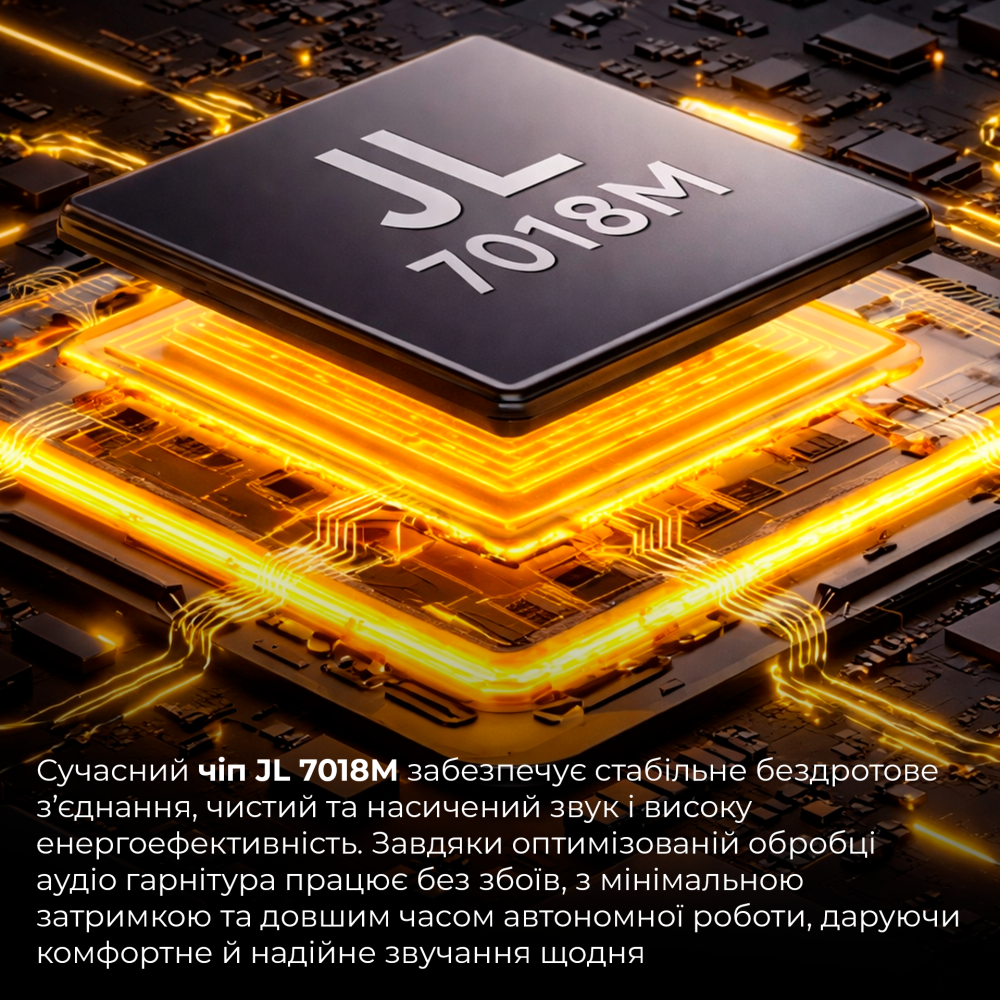 Бездротова ігрова гарнітура Ajazz AHM08 MAX Black Gray Yellow (AHM08-MAX-BGY)