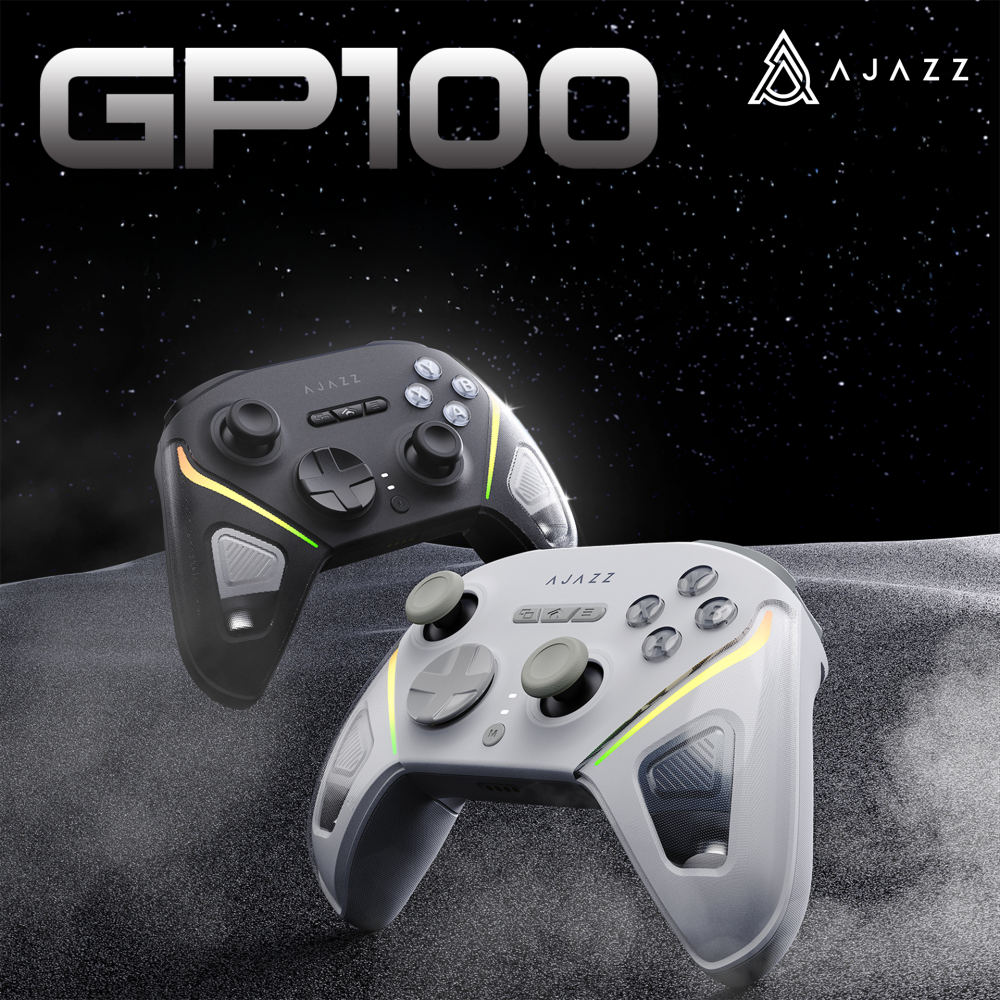 Бездротовий геймпад Ajazz GP100 White (GP100-W)